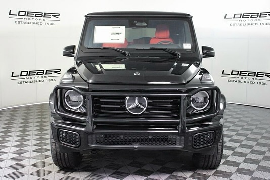 Black on Red Pepper 2025 G550 G Wagon For Sale