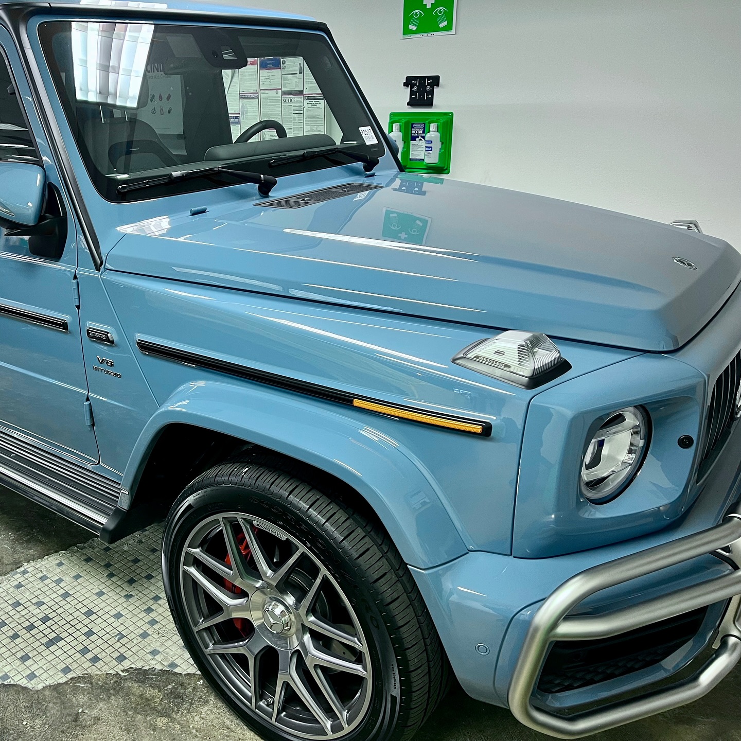 China Blue G63 AMG For Sale