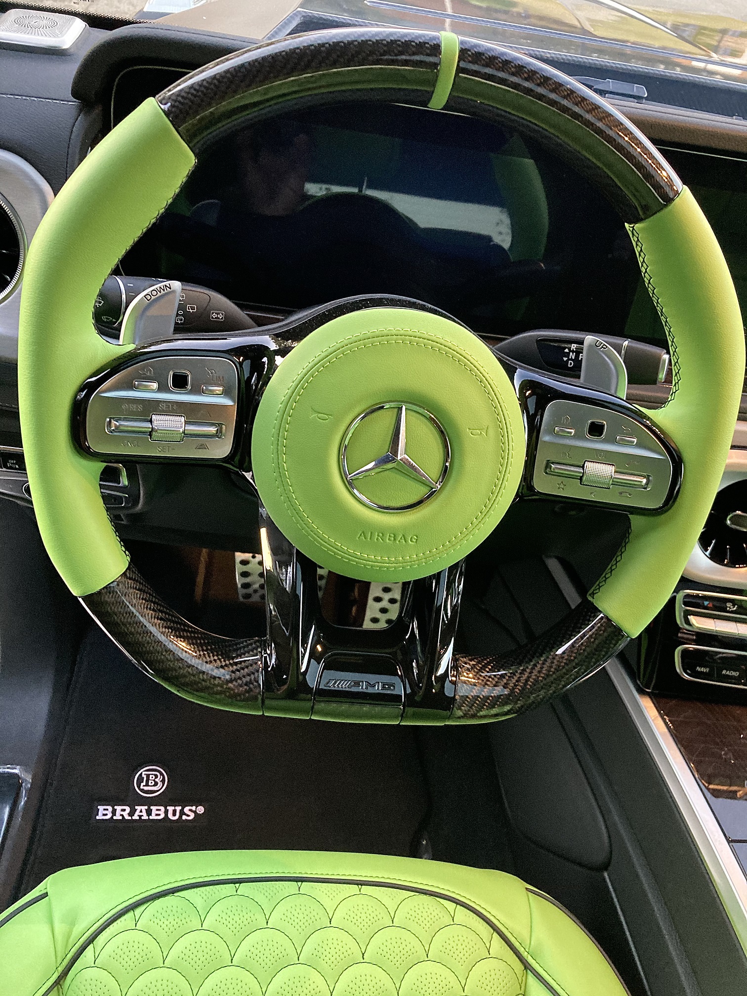 Mercedes AMG Steering Wheel